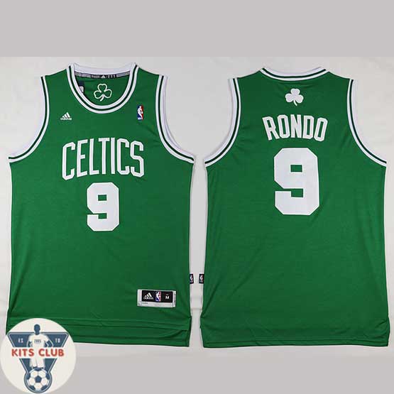 גופיית שחקן בוסטון סלטיקס ראג'ון רונדו ירוק 2016-17