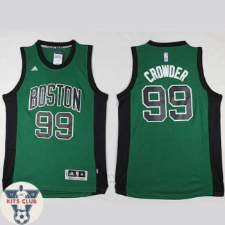 גופיית שחקן בוסטון סלטיקס ג'יי קראודר ירוק שחור 2016-17