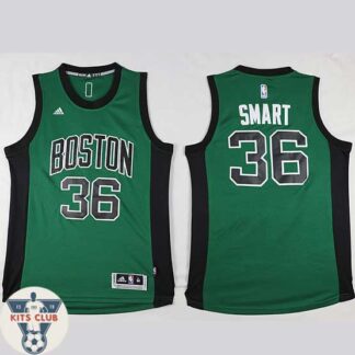 גופיית שחקן בוסטון סלטיקס מרקוס סמארט ירוק שחור 2016-17