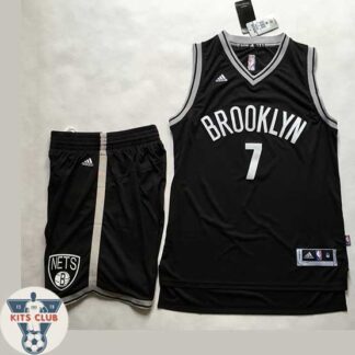 גופיית שחקן ברוקלין נטס ג'רמי לין שחור 2016-17