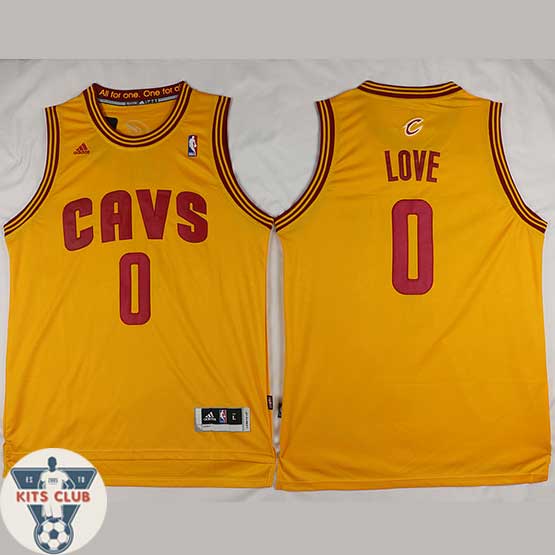 גופיית שחקן קאבס קווין לאב צהוב 2016-17