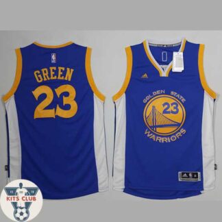 גופיית שחקן גולדן סטייט דריימונד גרין כחול 2016-17