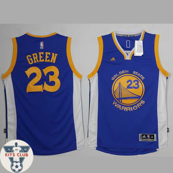 גופיית שחקן גולדן סטייט דריימונד גרין כחול 2016-17