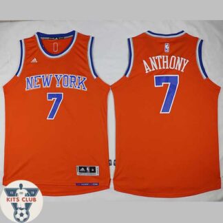 גופיית שחקן ניו יורק ניקס כרמלו אנת'וני כתום 2016-17