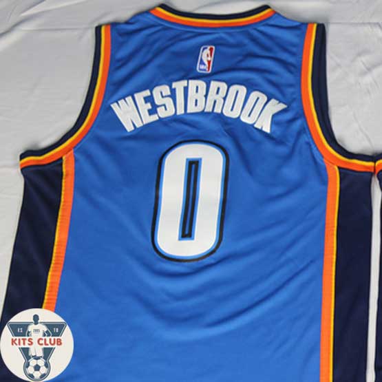 גופיית כדורסל אן.בי.איי אוקלהומה ווסטברוק OKC BLUE WESTBROOK 2016-17. משלוח חינם