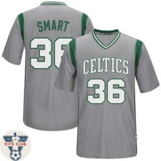 חולצת משחק אדידס בוסטון עם הדפסת שם ומספר לבחירה