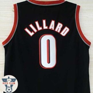 גופיית שחקן פורטלנד דמיאן לילארד שחור