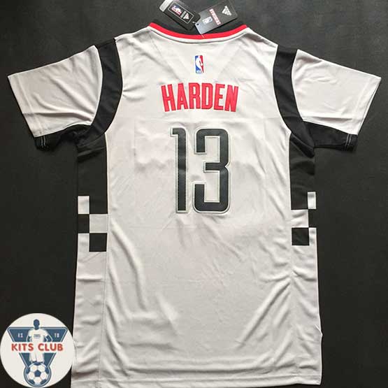 חולצת שחקן רוקטס ג'יימס הארדן אפור