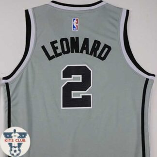 גופיית שחקן סן אנטוניו ספרס קוואי לנארד אפור