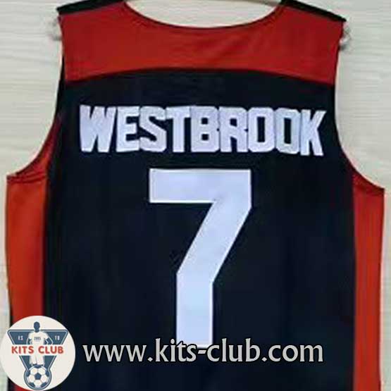 גופיית שחקן נבחרת ארה"ב ראסל ווסטברוק כחול