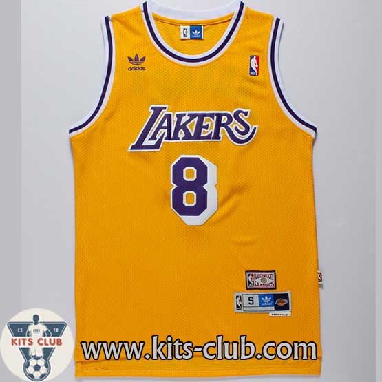 גופיית נוסטלגיה קובי בריאנט 8 צהוב