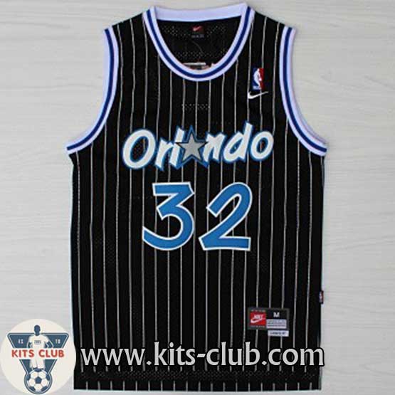 גופיית נוסטלגיה אורלנדו מג'יק שחור O'NEAL. מידה M. משלוח חינם