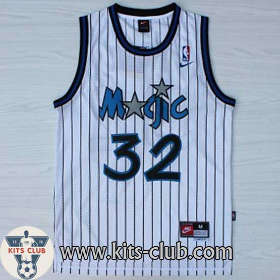 גופיית נוסטלגיה קלאסית שאקיל אוניל אורלנדו מג'יק לבן 1992-96