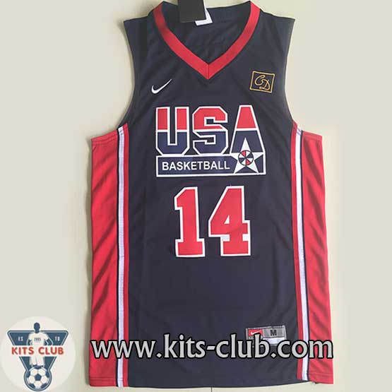 גופיית שחקן צ'ארלס בארקלי נבחרת ארה"ב כחול ברצלונה 1992