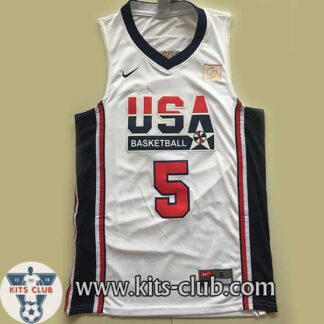 גופיית שחקן דיויד רובינסון נבחרת ארה"ב לבן ברצלונה 1992