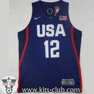 גופיית שחקן דמרכוס קאזינס נבחרת ארה"ב כחול 2016