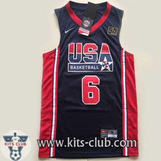 גופיית שחקן פט יואינג נבחרת ארה"ב כחול ברצלונה 1992