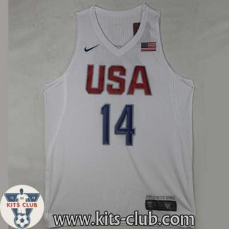 גופיית שחקן דריימונד גרין נבחרת ארה"ב לבן 2016