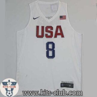 גופיית שחקן הריסון בארנס נבחרת ארה"ב לבן 2016