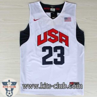 גופיית שחקן קיירי אירוינג נבחרת ארה"ב לבן 2012