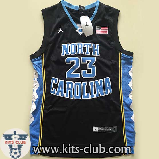 גופיית נוסטלגיה ג'ורדן מכללת צפון קרוליינה שחור 1982-1984