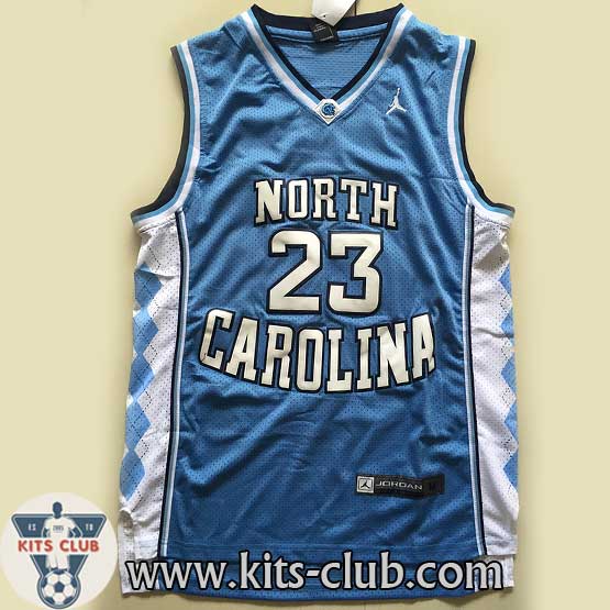 גופיית נוסטלגיה ג'ורדן צפון קרוליינה כחול