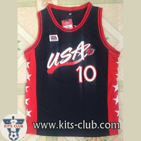 גופיית שחקן רג'י מילר נבחרת ארה"ב כחול אטלנטה 1996