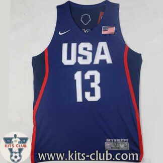 גופיית שחקן פול ג'ורג' נבחרת ארה"ב כחול 2016