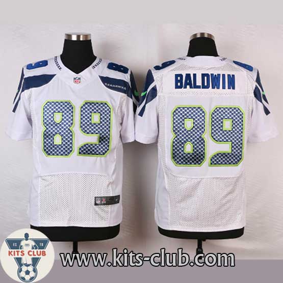 חולצת NFL סיאטל סיהוקס לבנה עם שם ומספר שחקן. ניתן להזין כל שם ומספר. משלוח חינם