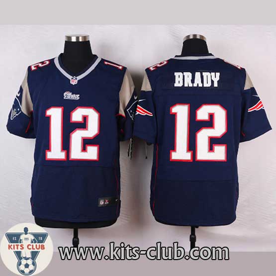 חולצת NFL ניו אינגלנד פטריוטס כחולה עם שם שחקן ומספר. ניתן להזין כל שם ומספר. משלוח חינם