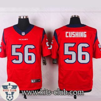 חולצת NFL יוסטון טקסנס אדומה עם שם שחקן ומספר תפורים. ניתן להזין כל שם ומספר. משלוח חינם