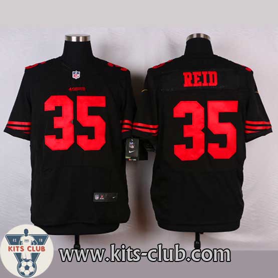 חולצת NFL סן פרנסיסקו 49 שחורה עם שם שחקן ומספר תפורים. ניתן להזין כל שם ומספר. משלוח חינם