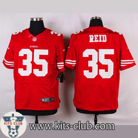 חולצת NFL סן פרנסיסקו 49 אדומה עם שם שחקן ומספר תפורים. ניתן להזין כל שם ומספר. משלוח חינם