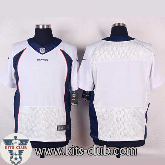 חולצת משחק דנוור ברונקוס לבנה עם שם ומספר אישיים