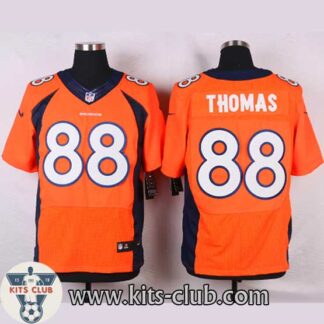 חולצת משחק NFL דנוור ברונקוס כתומה עם שחקן ומספר תפורים. ניתן להזין כל שם ומספר. משלוח חינם