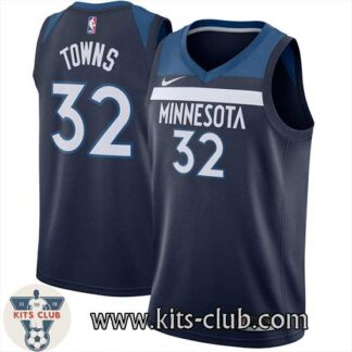 גופיית משחק סווינגמן וולבס כחול קארל אנת'וני טאונס 2018