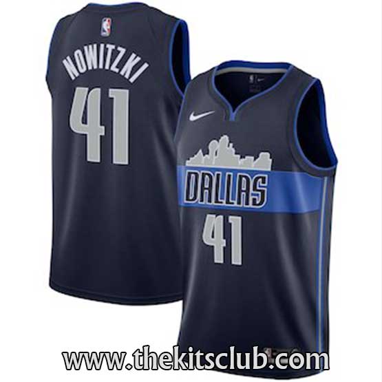 גופיית משחק דאלאס כחול 2018 דירק נוביצקי