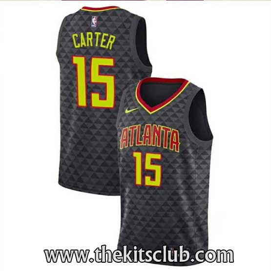 גופיית משחק אטלנטה הוקס שחור 18/19 וינס קארטר