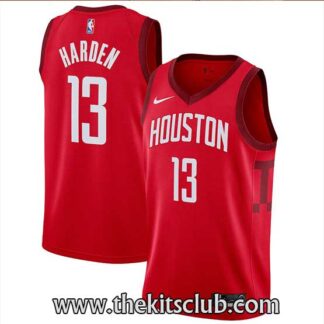 גופיית משחק יוסטון רוקטס אדום 18/19 ג'יימס הארדן