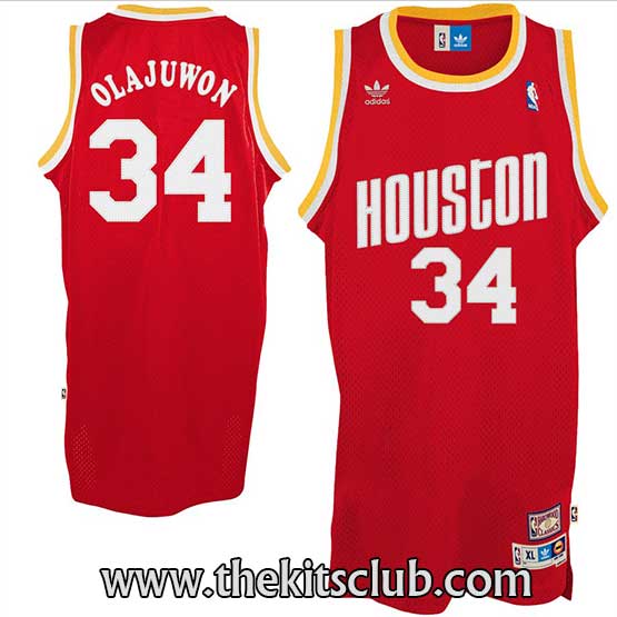 גופיית נוסטלגיה יוסטון אולאג'וון אדום