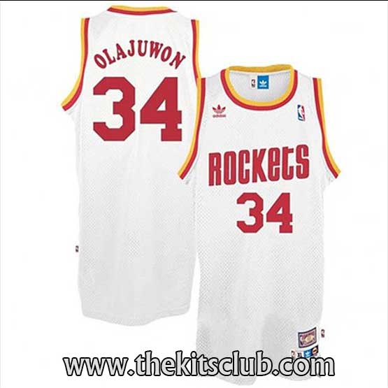 גופיית נוסטלגיה יוסטון אולאג'וון לבן