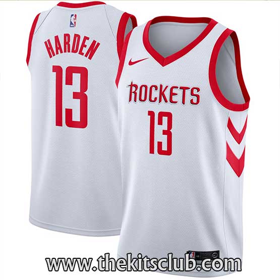 גופיית משחק יוסטון רוקטס לבן 18/19 ג'יימס הארדן