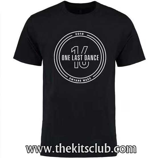 טי שירט one last chance דויין ווייד שחור 5197