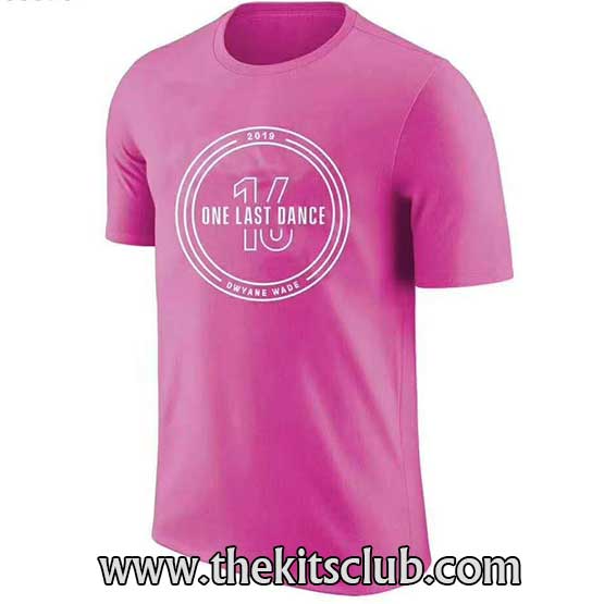 טי שירט one last chance דויין ווייד ורוד 5199