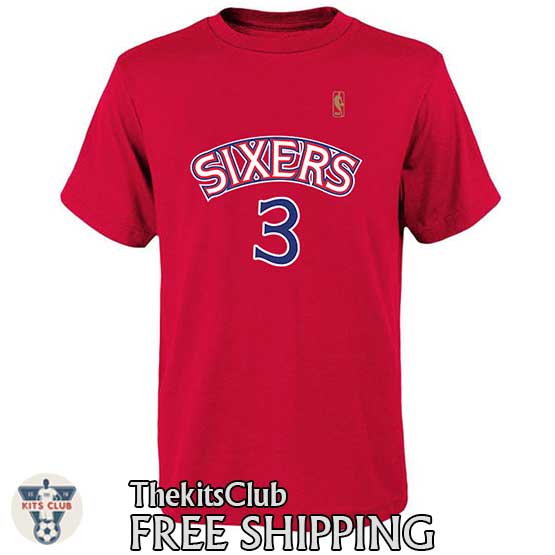 טי שירט נוסטלגיה אלן אייברסון סיקסרז אדום 5376