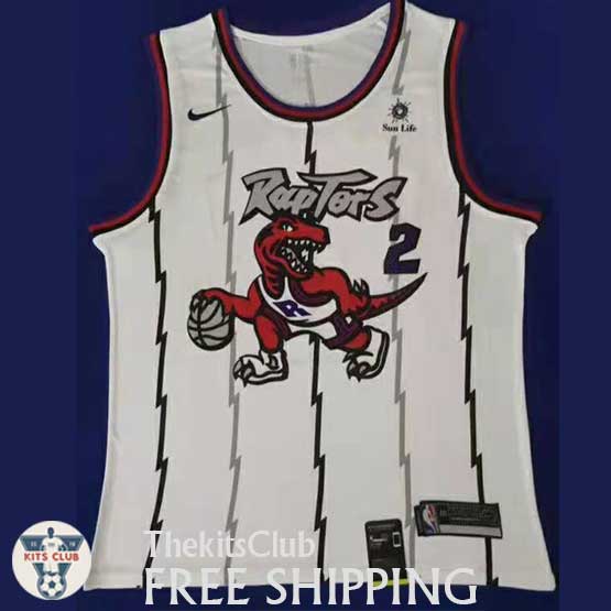 גופיית נוסטלגיה קלאסית טורונטו ראפטורס קוואי לנארד לבן