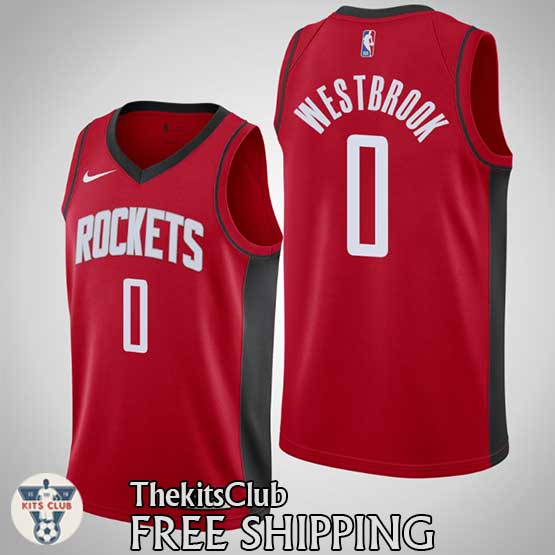 גופיית משחק רוקטס אדום 19/20 ווסטברוק