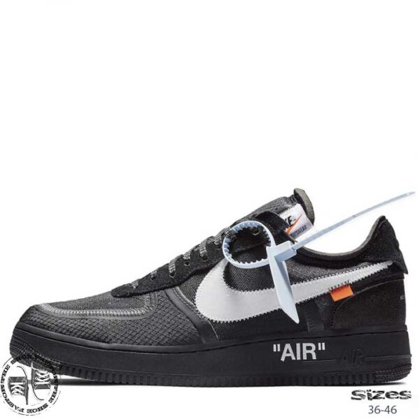 אייר פורס 1 off white. דגם 3167. מידות: 36-45