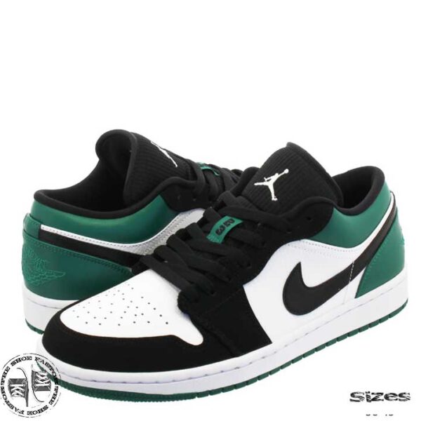 נעלי אייר ג'ורדן 1 low MYSTIC GREEN מידות: 36-45. משלוח חינם