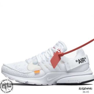 נייקי אייר פרסטו off white. דגם 3154. מידות: 36-45